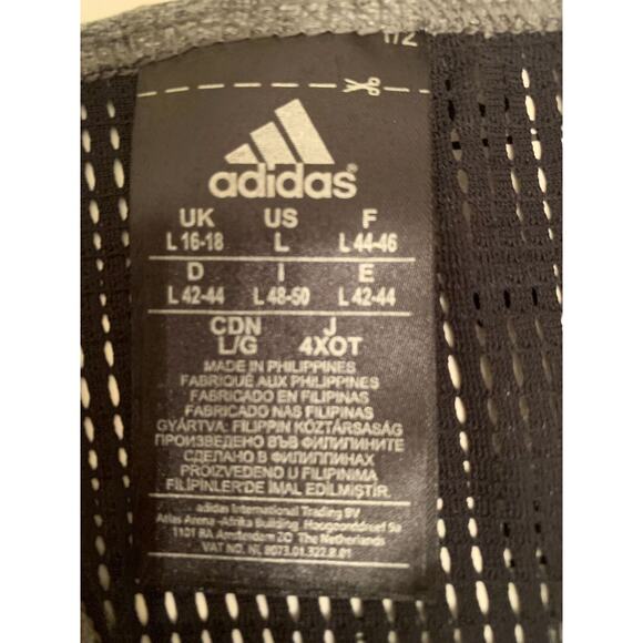 Adidas gray racer back tank top size large - Picture 3 of 8